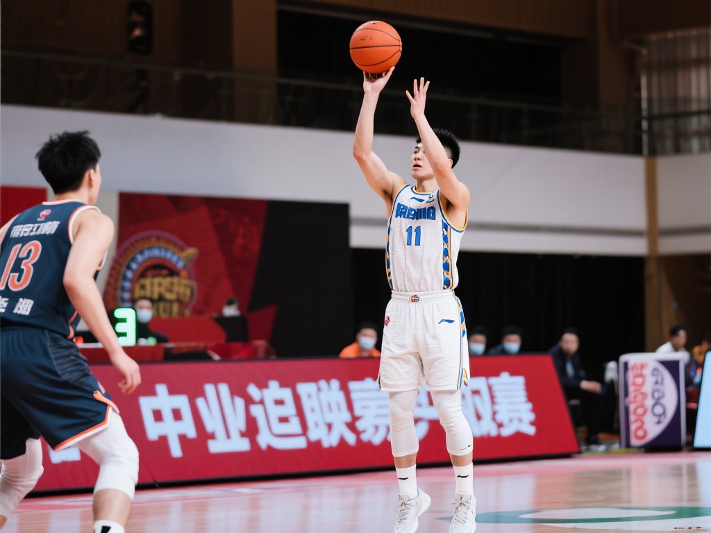 作为南京队的重要得分手，祝铭震在本场比赛